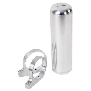 Flaming River Remote Reservoir-Power Steering includes brackets Machine FinishAluminum